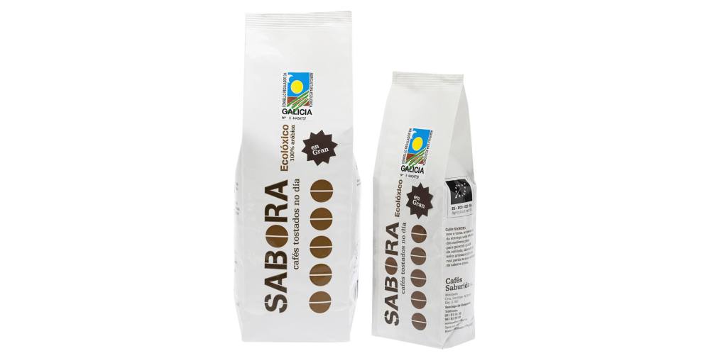 Café ecológico u orgánico de Cafes Sabora 100% café arábica para tiendas